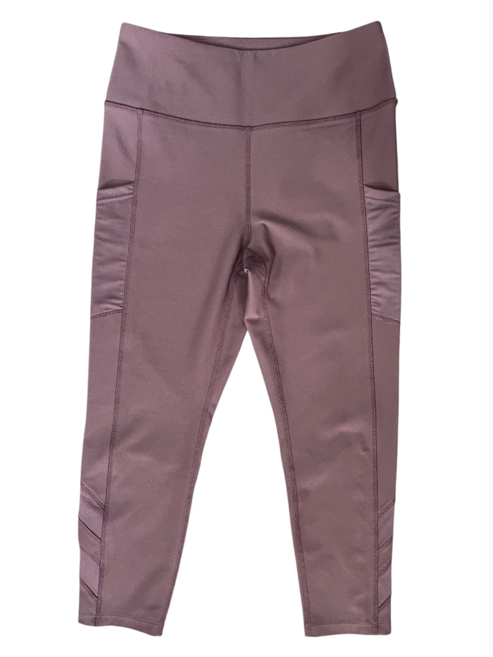 ☀️Mondetta Brushed Legging with Mesh Inserts Dusty Mauve Light Purple Small
